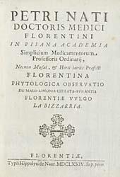 Pietro Nati, Florenz, 1674